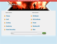 Tablet Screenshot of anjelo.com